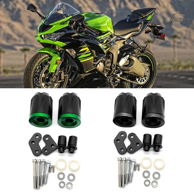 並行輸入品 zx6r バイク ガード エンジン フレームスライダー