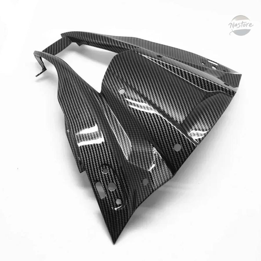 並行輸入品 カバー カワサキ アッパーフロントノーズダッシュ カーボンカラーフェアリング zx-10r 2011-14 2015 カスタムパーツ 部品 アクセサリーの画像
