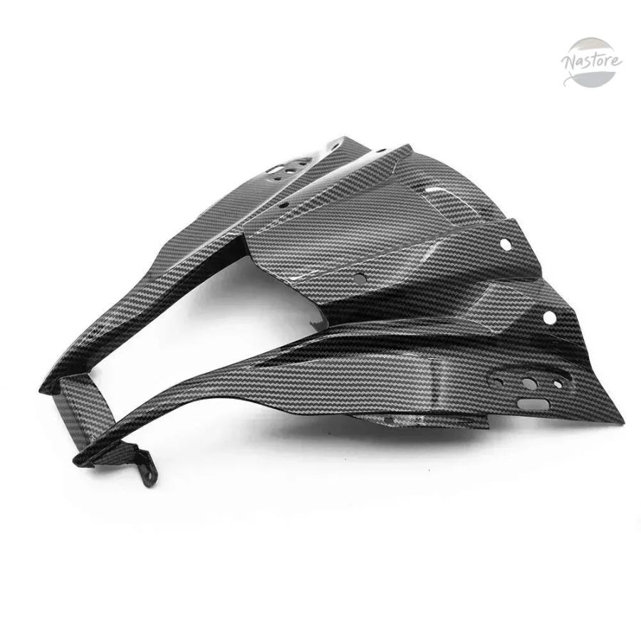 並行輸入品 カバー カワサキ アッパーフロントノーズダッシュ カーボンカラーフェアリング zx-10r 2011-14 2015 カスタムパーツ 部品 アクセサリーの画像