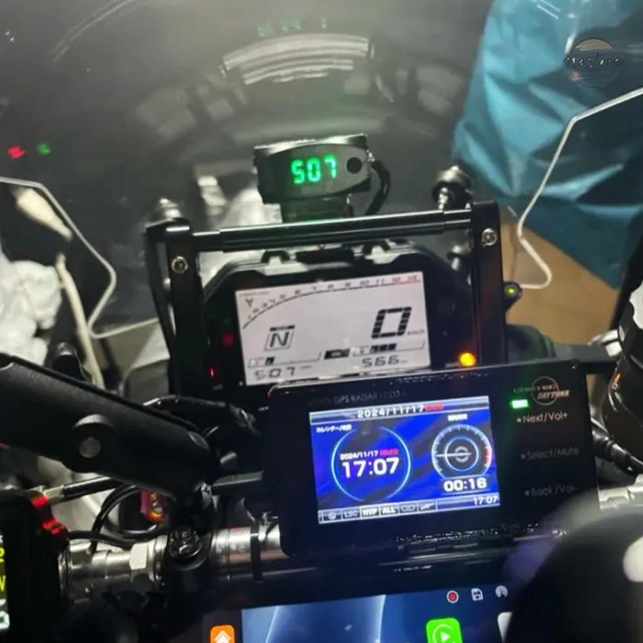 並行輸入品 ct125 サル ロードブックホルダー gps ナビゲーションブラケット 取り付けアームキット オフロード自転 サル125 カスタムパーの画像