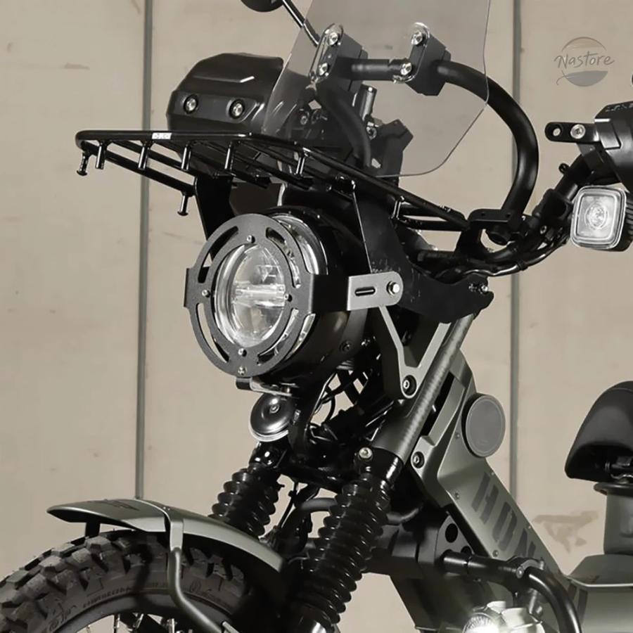 【美品】CT125 ハンターカブ　純正ヘッドライト　モンキー125 DAX125 並行輸入品 ct125 ホンダ honda カバー ガード ヘッドライト モンキー