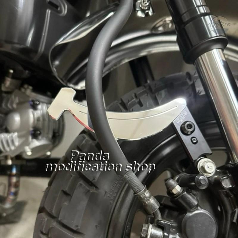 並行輸入品 ホンダ honda バイク ガード ブレーキ アクセサリー カスタム モンキー125 オイルライン 2018-21 2022 2023の画像