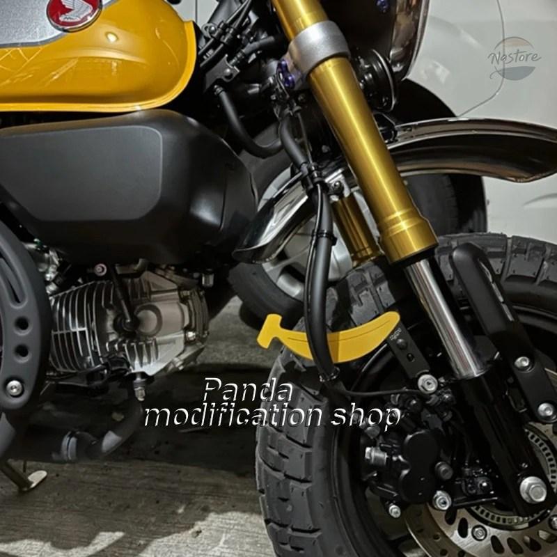 並行輸入品 ホンダ honda バイク ガード ブレーキ アクセサリー カスタム モンキー125 オイルライン 2018-21 2022 2023の画像