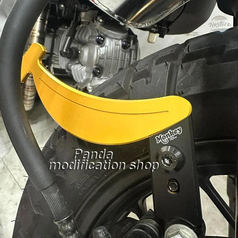 並行輸入品 ホンダ honda バイク ガード ブレーキ アクセサリー カスタム モンキー125 オイルライン 2018-21 2022 2023の画像