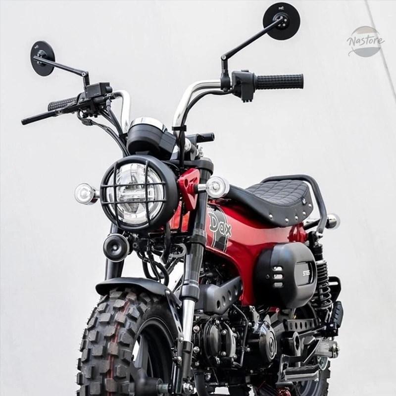 並行輸入品 st125 ホンダ honda ミラー レトロなバック 黒い反射板