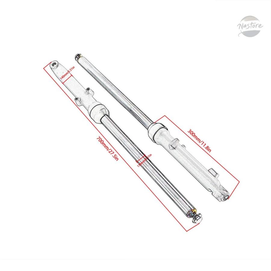 並行輸入品 cg125 ホンダ honda サスペンション アクセサリー カスタム フロントフォーク ショックフロント ショックアブソーバー ct90 カスタムパーツ 部品の画像