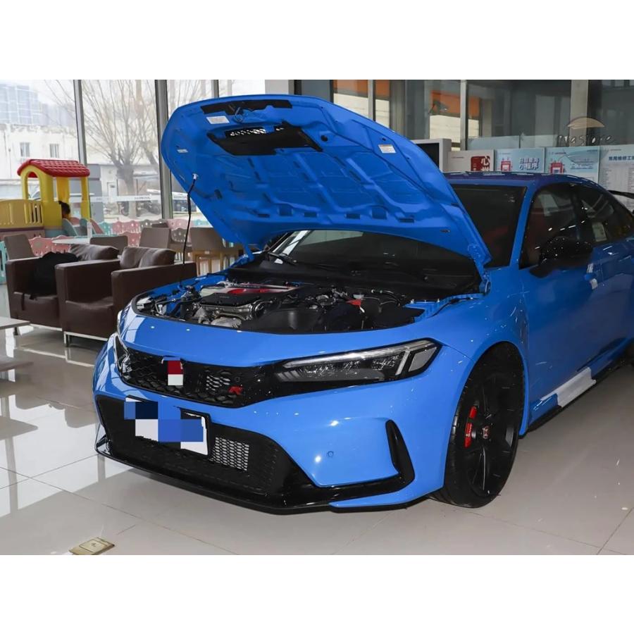 並行輸入品 fl5 ホンダ honda カスタム シビック 2023 2024 2025 タイプr フロントボンネット フードダンパー2個セット カスタムパーツ 部品 アクセサリーの画像