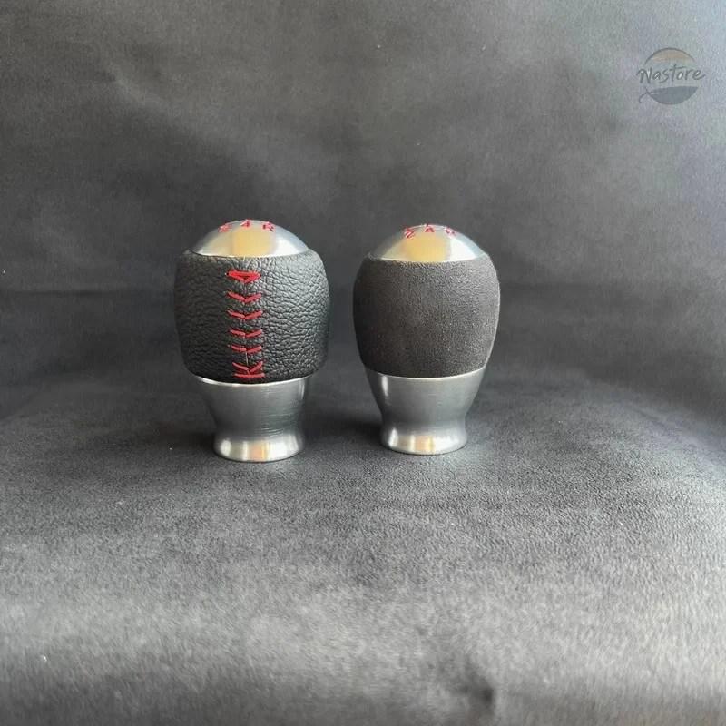 並行輸入品 rfk8 ホンダ honda シビック ギアギアノブ タイプ fl5 gk5 gr9 アンチファーレザー ウォータードロップシェイプ 5スピード カスタムパーツ 部品の画像
