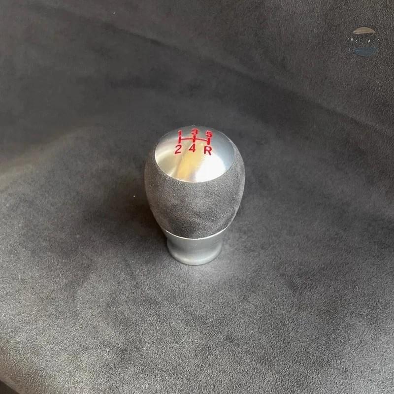 並行輸入品 rfk8 ホンダ honda シビック ギアギアノブ タイプ fl5 gk5 gr9 アンチファーレザー ウォータードロップシェイプ 5スピード カスタムパーツ 部品の画像