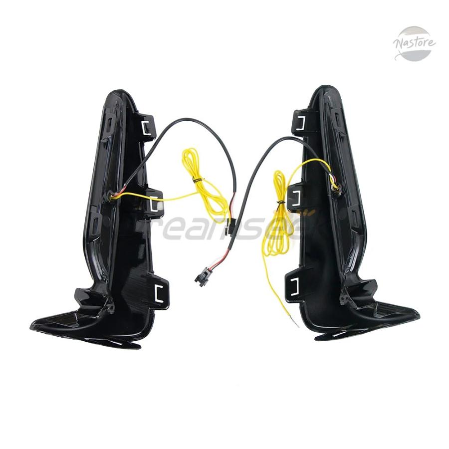 並行輸入品 fl5 ホンダ honda フォグランプ シビック led drlデイタイムランニングライト フロント カスタムパーツ 部品 アクセサリー_2