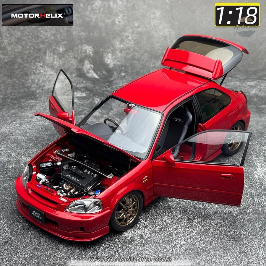 並行輸入品 ek9 ホンダ honda シビック 電動ヘリックス-mh 1:18 タイプ