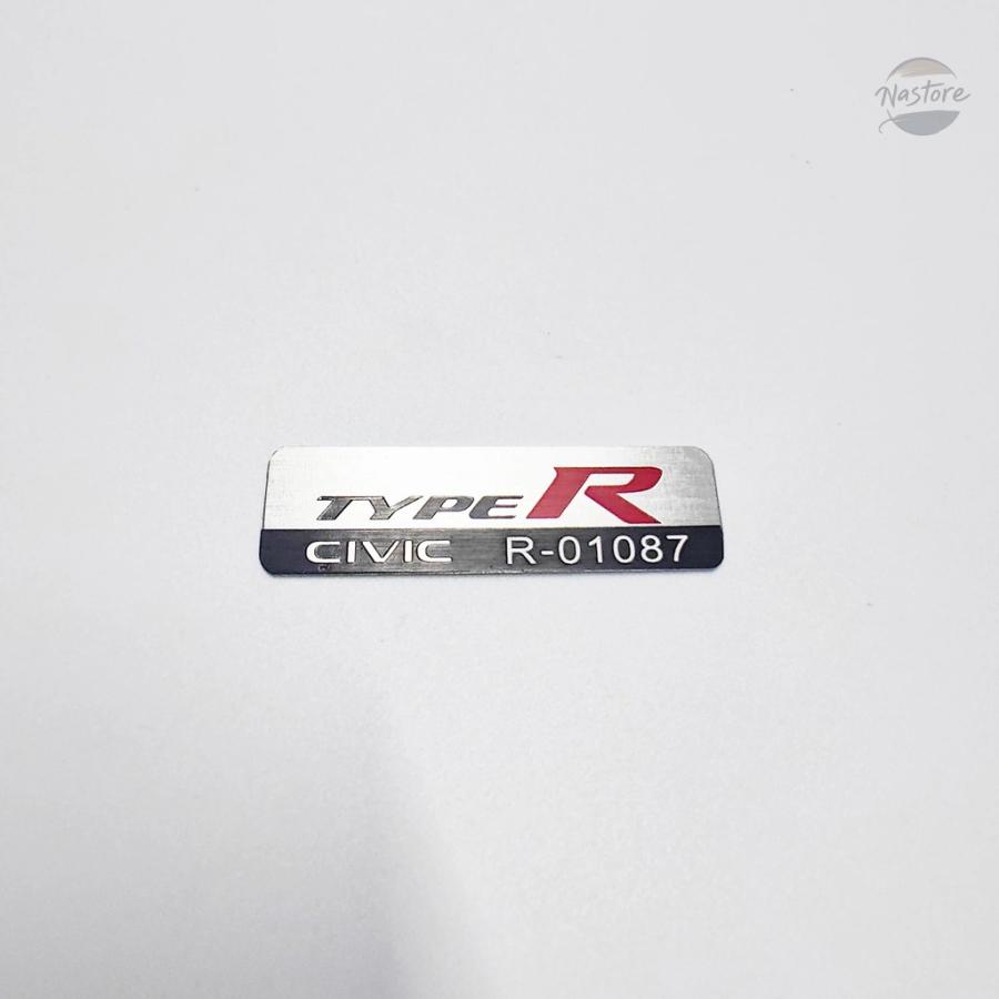 並行輸入品 fl5 シビック 11代目typer / typer ネームプレート バッジ カスタムパーツ 部品 アクセサリー_2
