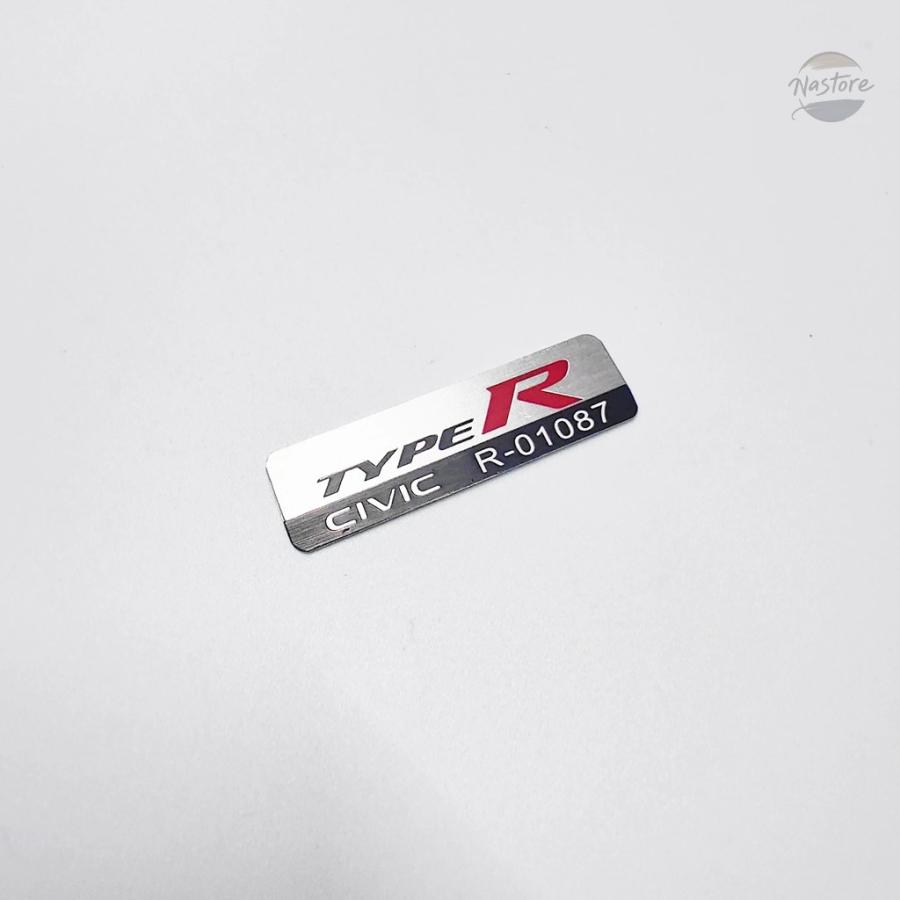 並行輸入品 fl5 シビック 11代目typer / typer ネームプレート バッジ カスタムパーツ 部品 アクセサリー_3