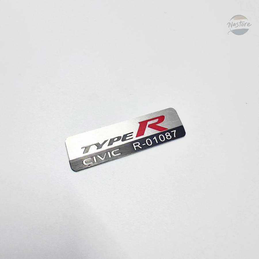 並行輸入品 fl5 シビック 11代目typer / typer ネームプレート バッジ カスタムパーツ 部品 アクセサリー_5