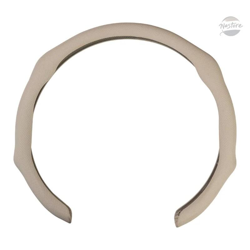 並行輸入品 nappa leather grain universal car steering wheel cover card-type installation styling sports ultra-thin suitable for カスタムパーツ 部品_11