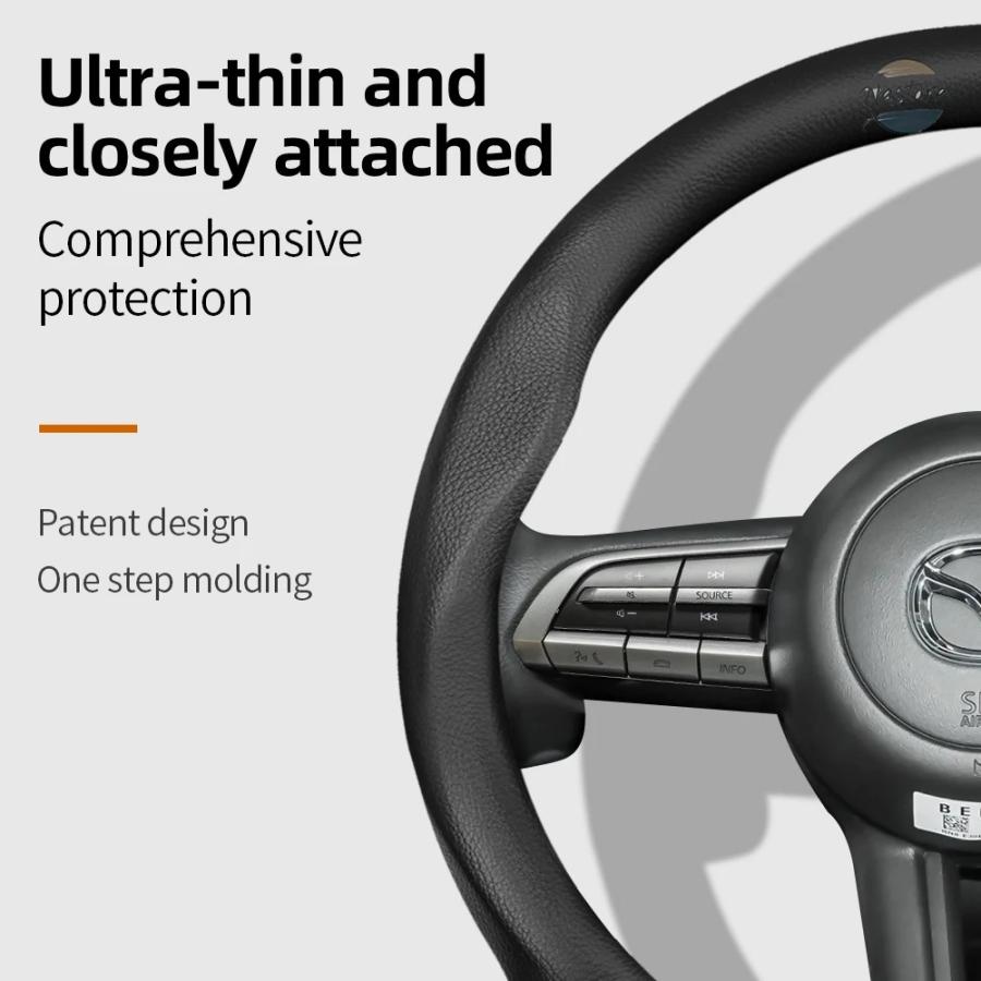 並行輸入品 cx5 マツダ mazda カバー ステアリング ホイール 超薄型