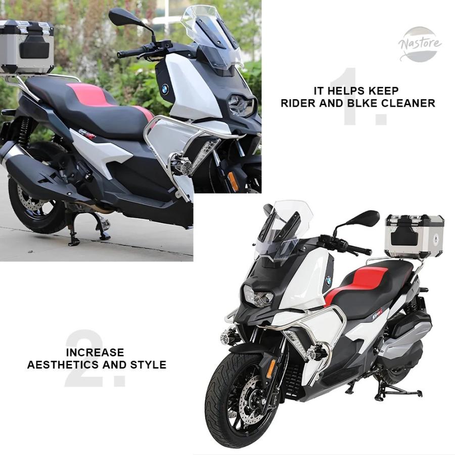 並行輸入品 BMW c400x バイク フロントバンパー c 400x c400 x 2019-2023 ハイバー 二輪 カスタムパーツ 部品 アクセサリーの画像