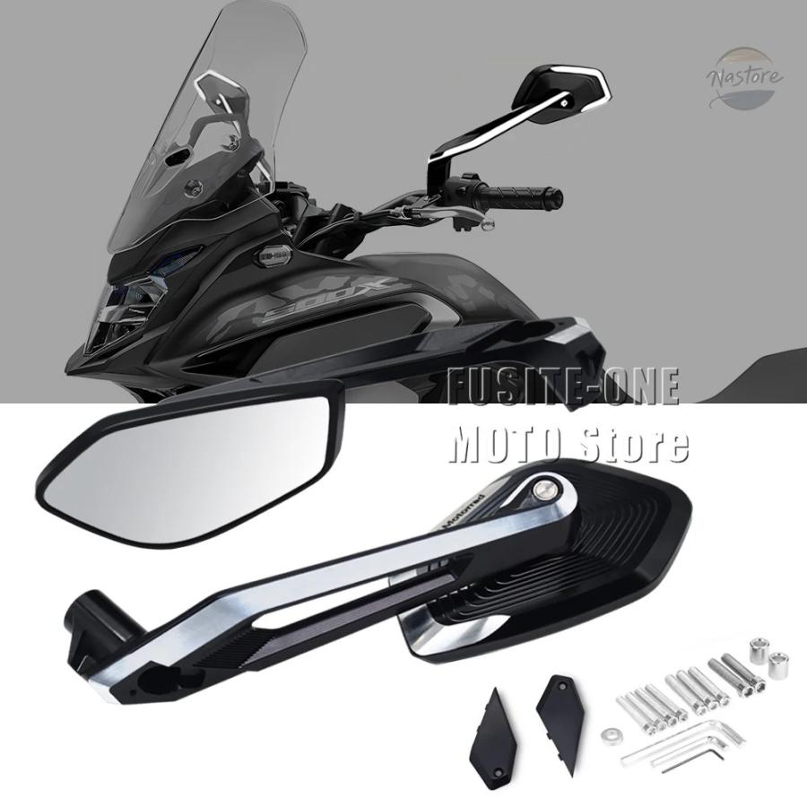 並行輸入品 cb200x バイク ミラー アクセサリー カスタム cb 200 × 200x cb400x 400x cb500x 500x カスタムパーツ 部品 アクセサリー_6