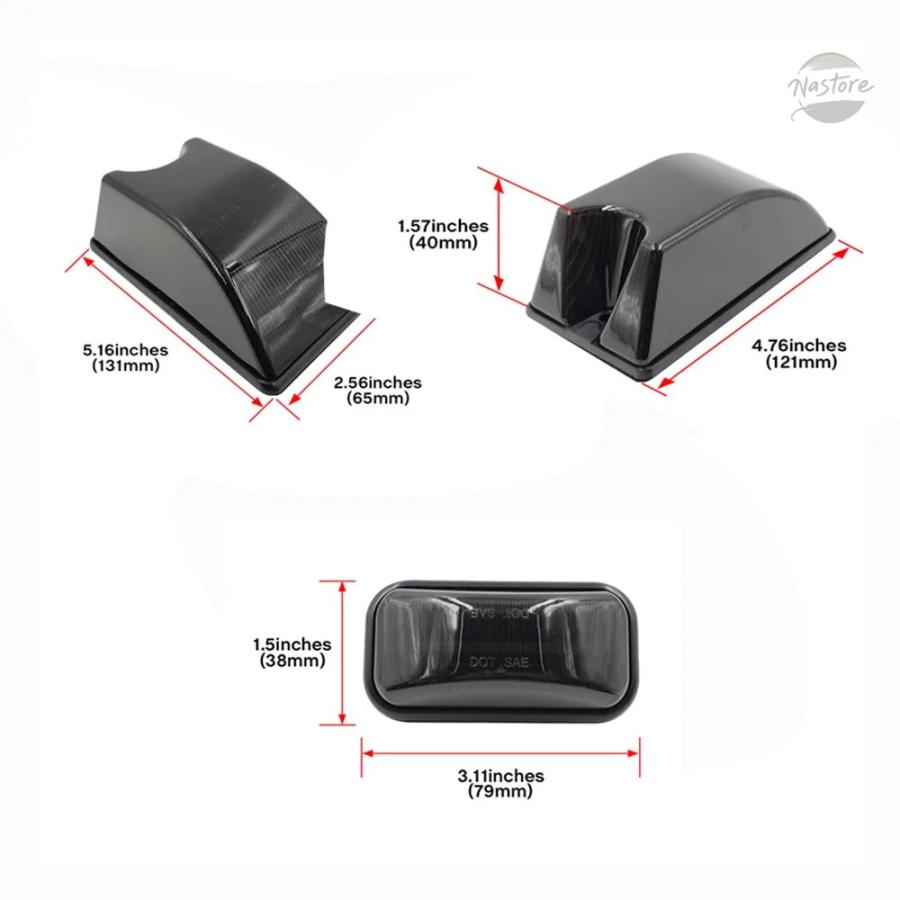 並行輸入品 ハマー hummerh2 互換性 あるネバー 赤 led電球 10個 2003-2009 sut 2005-2009 カスタムパーツ 部品 アクセサリー_1