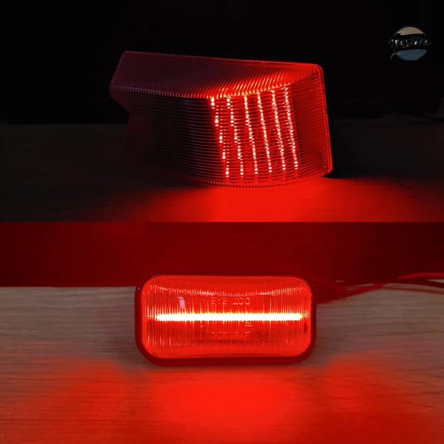 並行輸入品 ハマー hummerh2 互換性 あるネバー 赤 led電球 10個 2003-2009 sut 2005-2009 カスタムパーツ 部品 アクセサリー_2