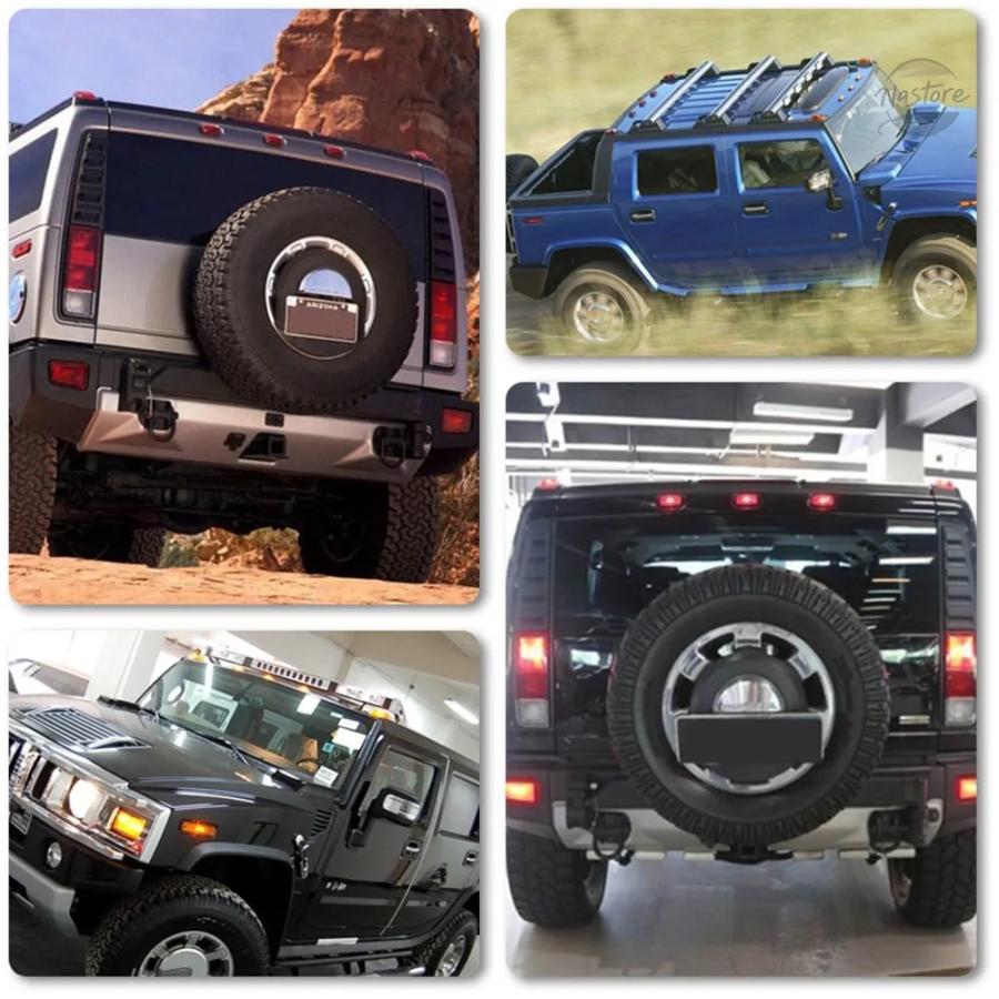 並行輸入品 ハマー hummerh2 互換性 あるネバー 赤 led電球 10個 2003-2009 sut 2005-2009 カスタムパーツ 部品 アクセサリー_5