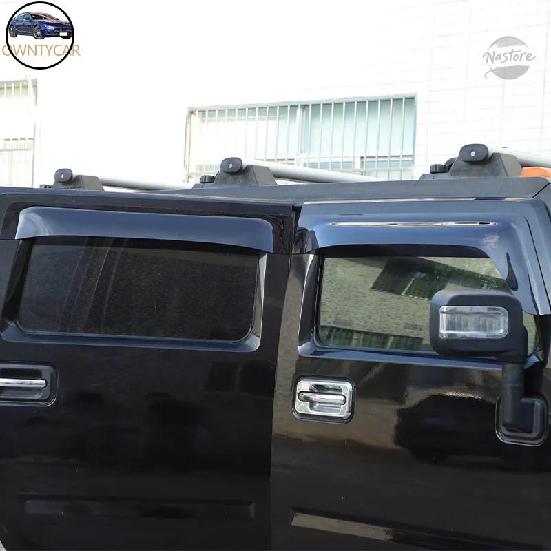 並行輸入品 ハマー アクセサリー 外装 カスタム hummerh2h3 2003-2009 abs バイザー 窓 雨 カスタムパーツ 部品 アクセサリー_4
