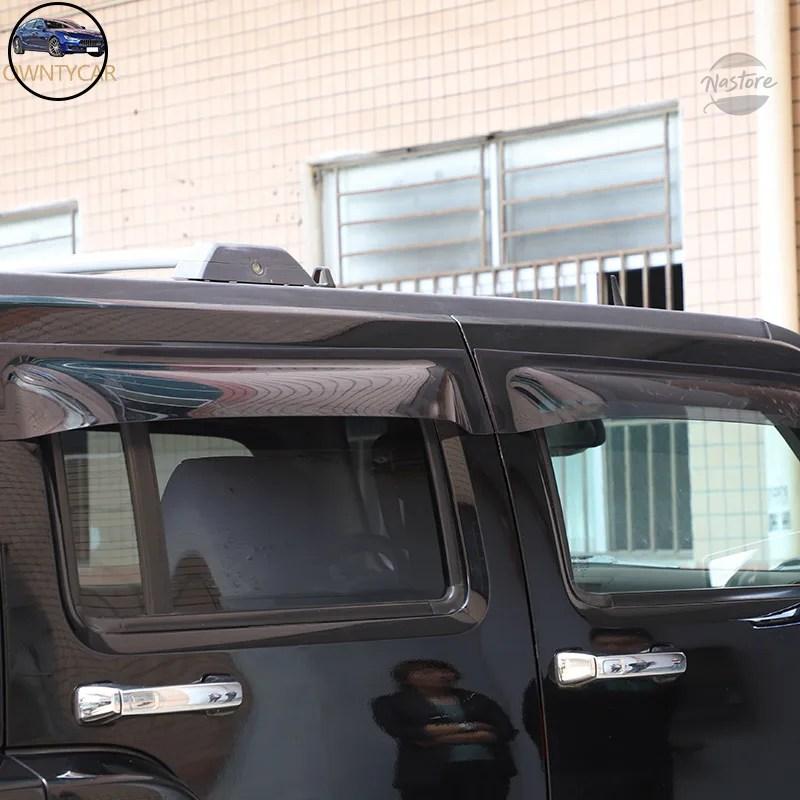 並行輸入品 ハマー アクセサリー 外装 カスタム hummerh2h3 2003-2009 abs バイザー 窓 雨 カスタムパーツ 部品 アクセサリー_6