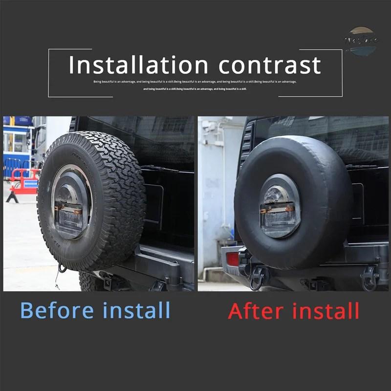 並行輸入品 ハマー カバー 交換 タイヤ hummerh2 スペアタイヤ 2003-2009 カスタムパーツ 部品 アクセサリー_3