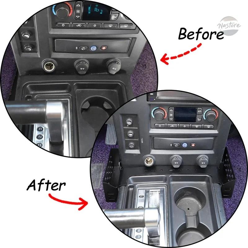 並行輸入品 BMW h2 アクセサリー カスタムパーツ 合金収納ボックス 内 ギアシフト収納ボックス カスタムパーツ 部品 アクセサリー_4