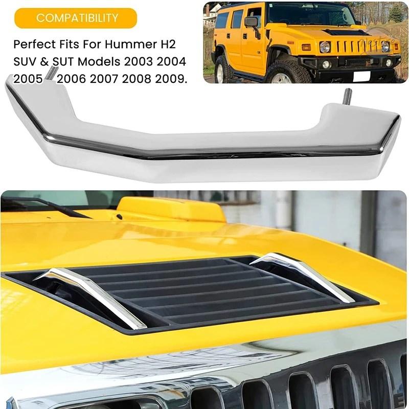 並行輸入品 ハマー ハンドル 屋外ドア 滑らかなクロムビレット hummerh2 sutモデル 2003-2009 カスタムパーツ 部品 アクセサリー_2