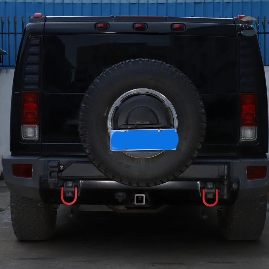 並行輸入品 ハマー h2 アクセサリー カスタムパーツ 合金レッド/シルバー hummer 2003-2009 カスタムパーツ 部品 アクセサリー_6