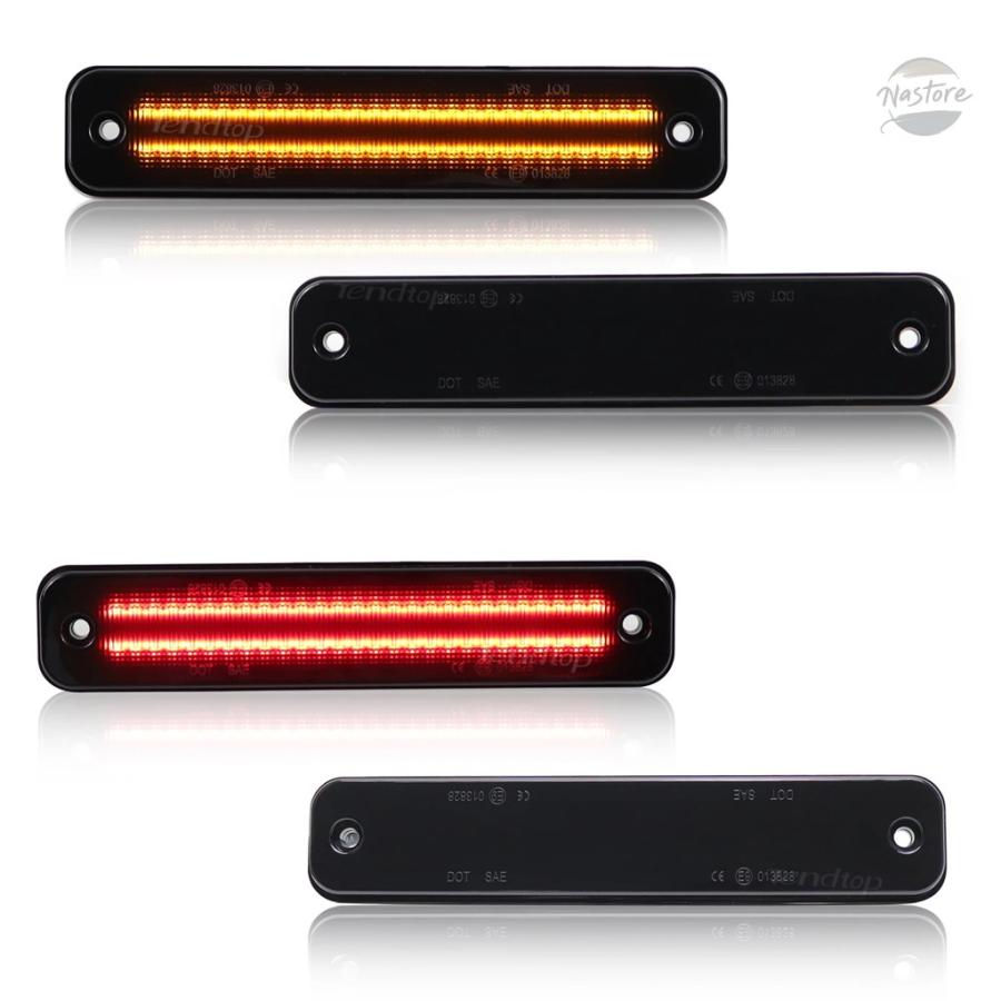 並行輸入品 ハマー h2 フェンダー ledサイドマーカーライトアセンブリ 