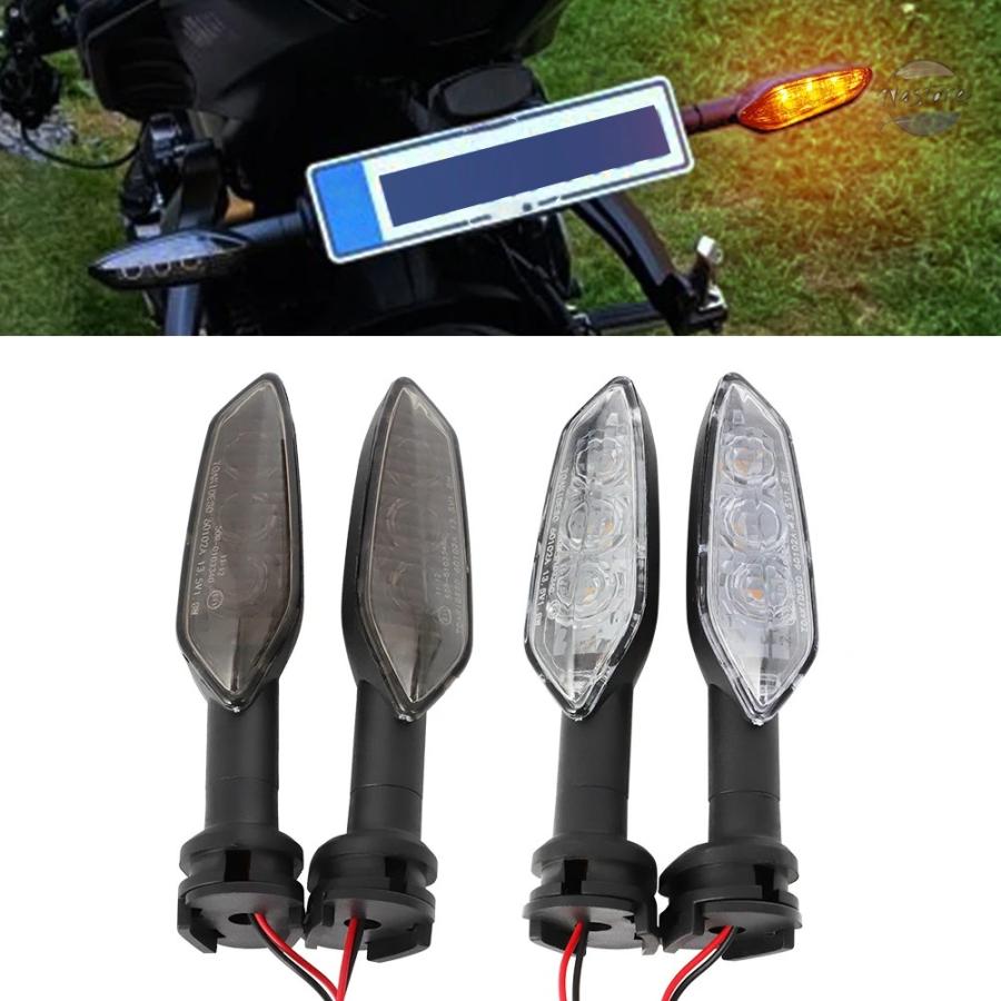並行輸入品 r25 ヤマハ バイク 5 r125 mt25 mt03 mt15 mt07 mt09 mt10 xj6 fz6 led ウィンカーライト カスタムパーツ 部品 アクセサリーの画像