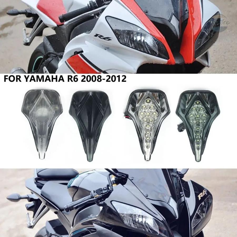 並行輸入品 ヤマハ バイク フォグランプ ヘッドライト アクセサリー カスタム yzfr6 カスタムパーツ 部品 アクセサリーの画像