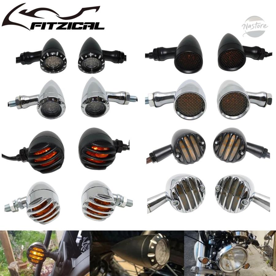 並行輸入品 ホンダ バイク ledウィンカー ハーレー チョッパー クルーザー カスタムパーツ 部品 アクセサリーの画像