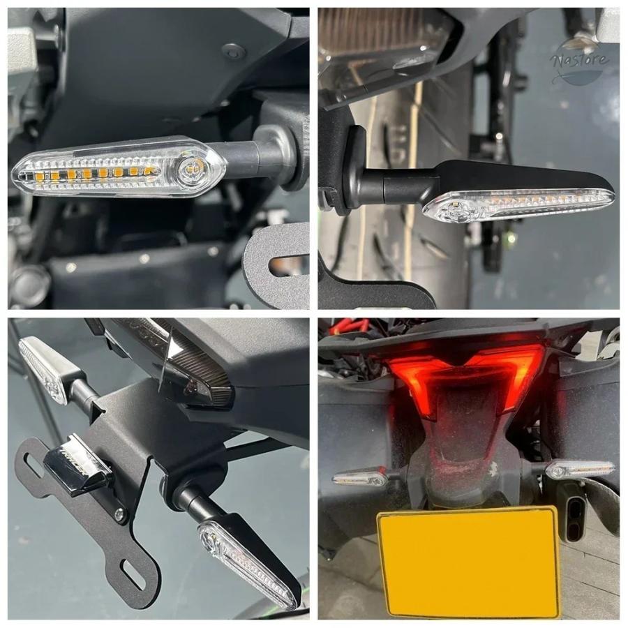 並行輸入品 バイク モンスター937 950 1200 1100 スーパースポーツxdiavel ウィンカー 点滅 カスタムパーツ 部品 アクセサリー_3