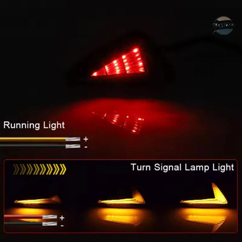 並行輸入品 バイク アクセサリー カスタム ledウィンカー インジケーター カスタムパーツ 部品 アクセサリーの画像