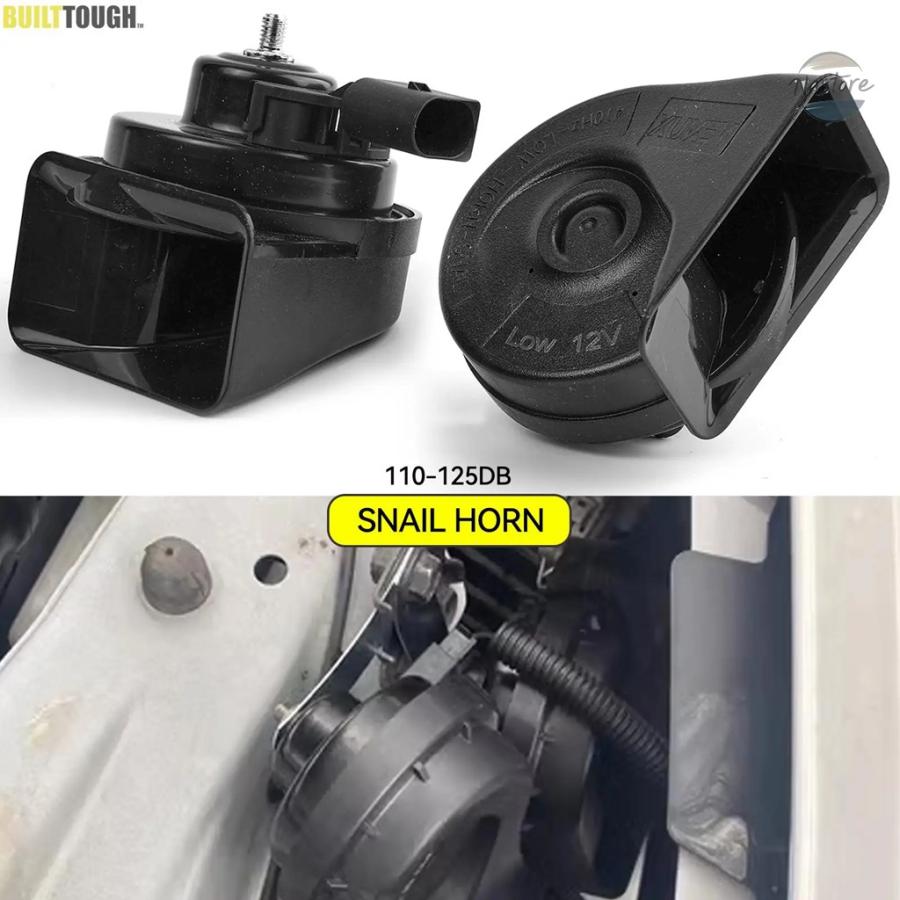 並行輸入品】SNAIL TYPE HORN 12V 410/510HZ LOUD AUTO 110