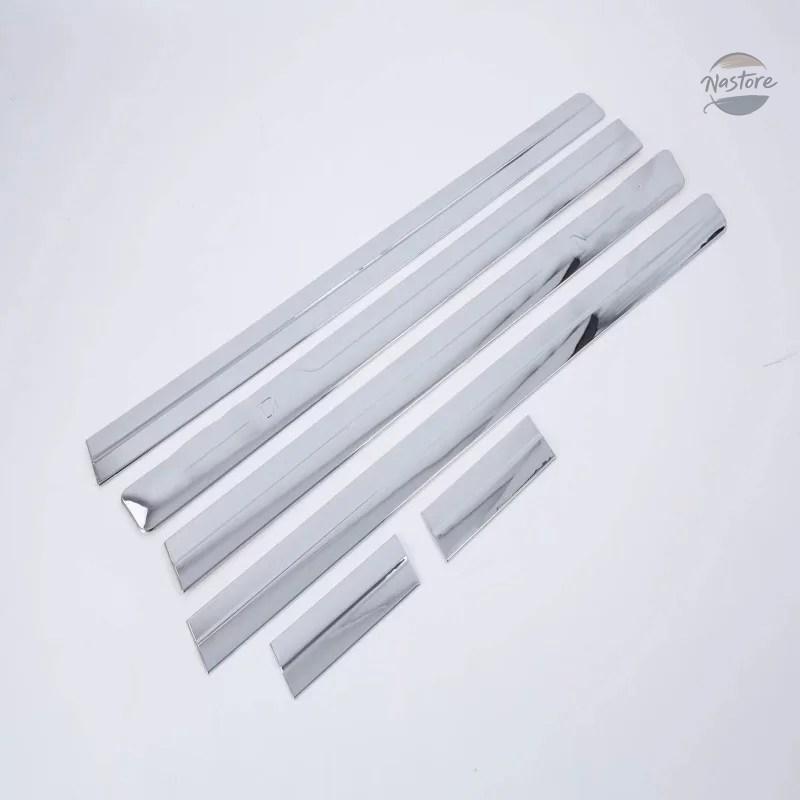 並行輸入品 日産 NV200 2018 ABS クロームE CAR DOOR BODY SIDE MOLDING TRIM COVER PROTECTOR STRIP SCUFF GUARD CAR ACCESSORYの画像
