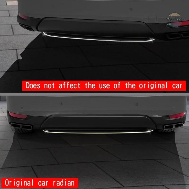 並行輸入品 マツダ CX-60 CX60 CX 60 2022 2023 2024 STEEL FRONT REAR BUMPER LOWER LIP STRIP SPOILER PROTECTOR COVER GUARD LIPS ACCESSORIES_7