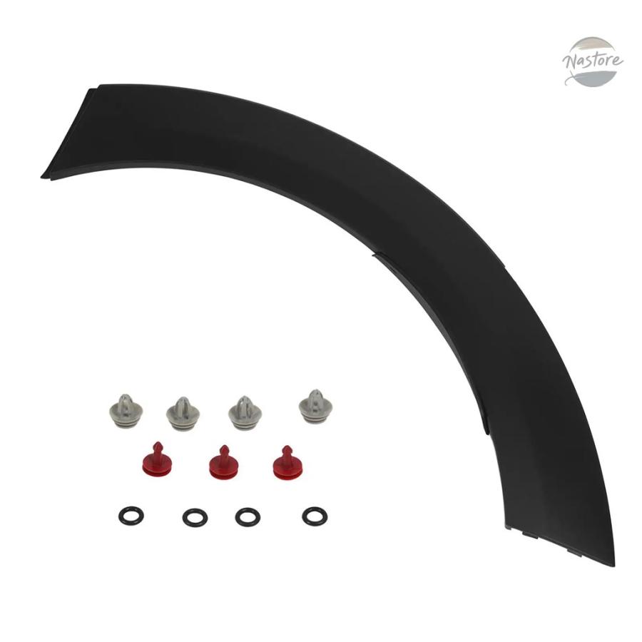 並行輸入品 WHEEL ARCH DURABLE CAR MUDGUARD FLARES MOULDING COVER REPLACEMENT FOR MINI COOPER F55 2014-21