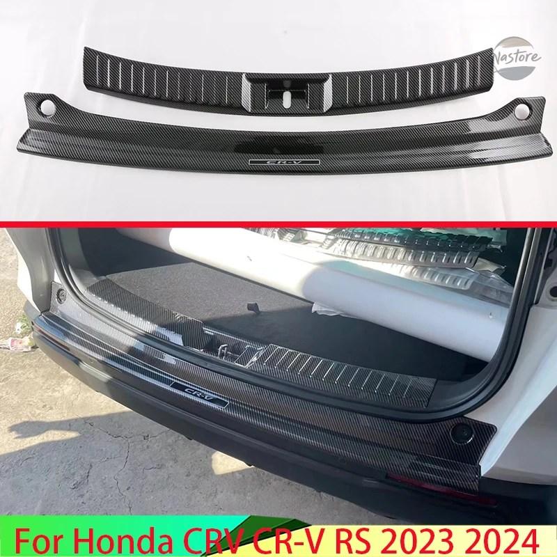 並行輸入品 ホンダ CRV CR-V RS 2023 2024 ABS PLASTIC REAR BUMPER PROTECTION WINDOW SILL OUTSIDE INSIDE TRUNKS DECORATIVE PLATE PEDAL_4