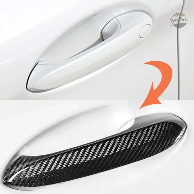 並行輸入品 BMW G20 G30 G31 G38 G32 G01 G02 G05 G06 X3 X4 X5 X6 X7 HIGH QUALITY CARBON FIBER CAR DOOR HANDLE HANDLE EXTERIOR TRIM COVER_5