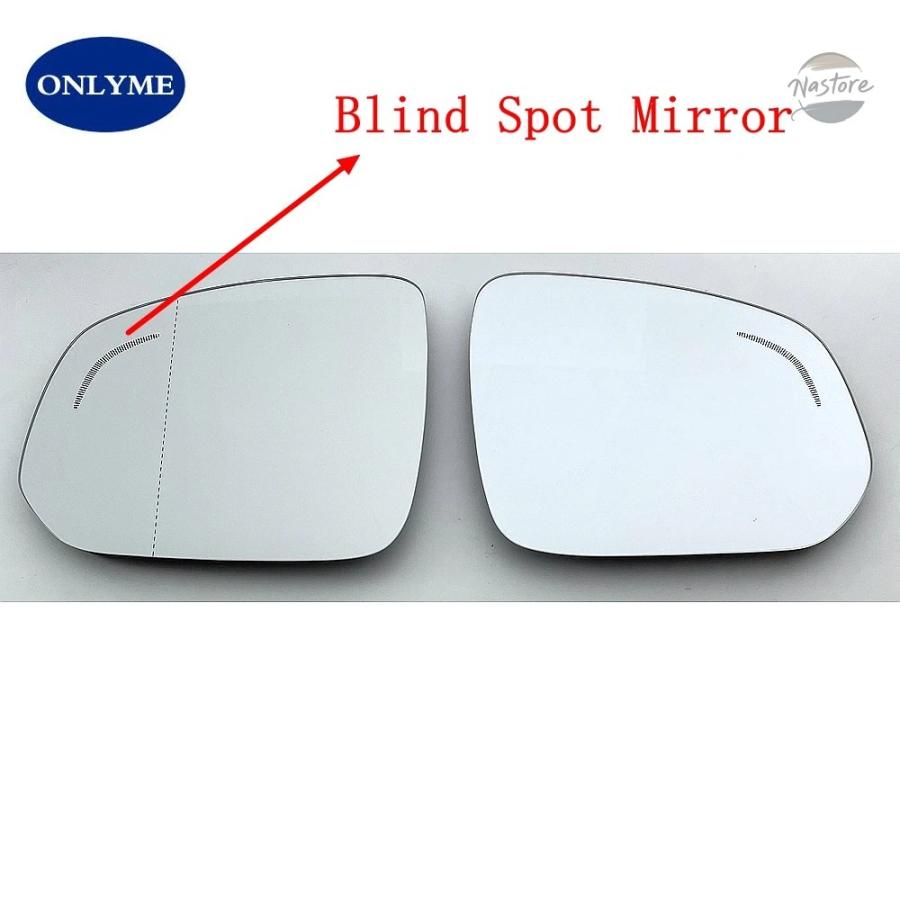 並行輸入品 CAR HEATED WIDE ANGLE MIRROR GLASS WITH BLIND SPOT WARNING FOR VOLVO XC90 2015-22_8