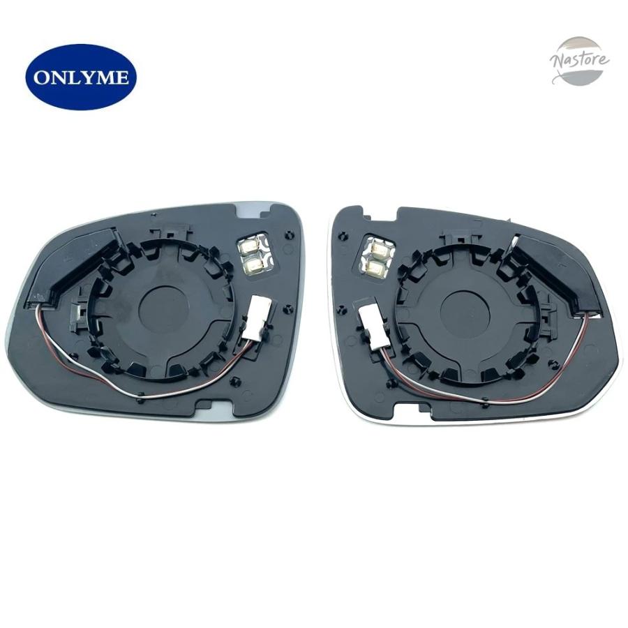 並行輸入品 CAR HEATED WIDE ANGLE MIRROR GLASS WITH BLIND SPOT WARNING FOR VOLVO XC90 2015-22_9