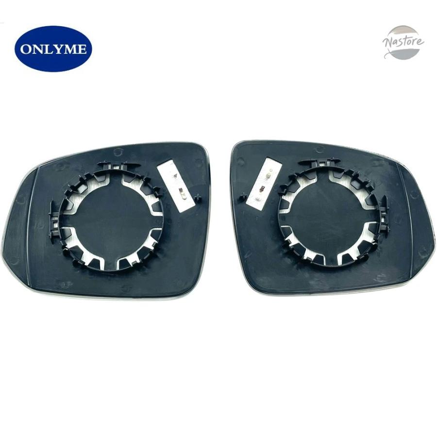 並行輸入品 CAR HEATED WIDE ANGLE MIRROR GLASS WITH BLIND SPOT WARNING FOR VOLVO XC90 2015-22_10