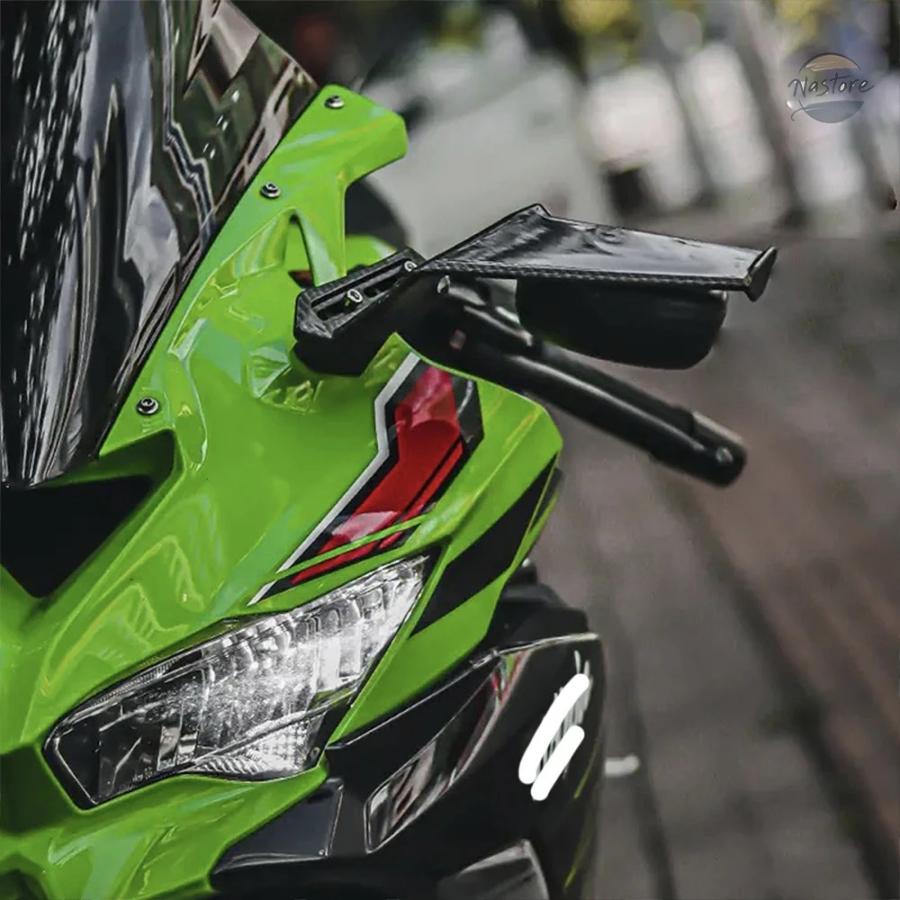 並行輸入品 ZX6R カワサキ バイク ミラー カスタムパーツ バック