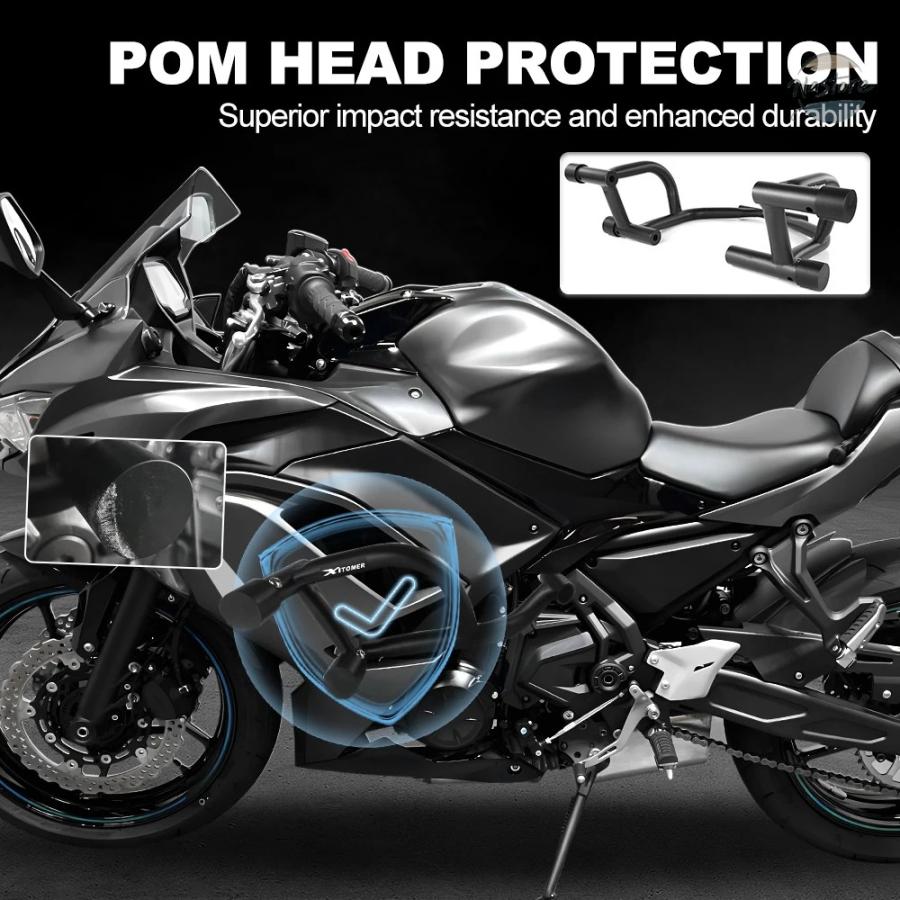 並行輸入品 Z650 カワサキ バイク ガード エンジン ニンジャ 650 2017-2024 カスタムパーツ パーツ アクセサリーの画像