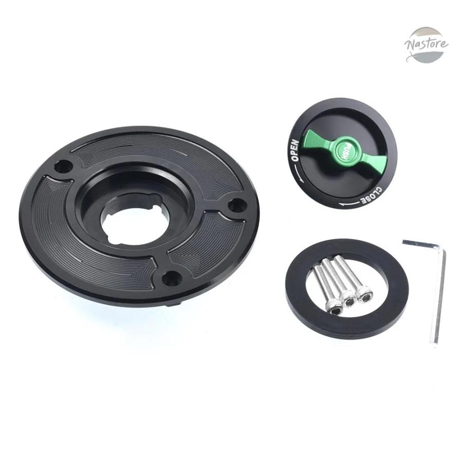 KAWASAKI KZ1000 ガソリンタンクキャップ カワサキ [M-250514-34] KIWAMI ガソリンタンクキャップ FOR カワサキ K-KZ1000 A1,A2,A2A,B,G1