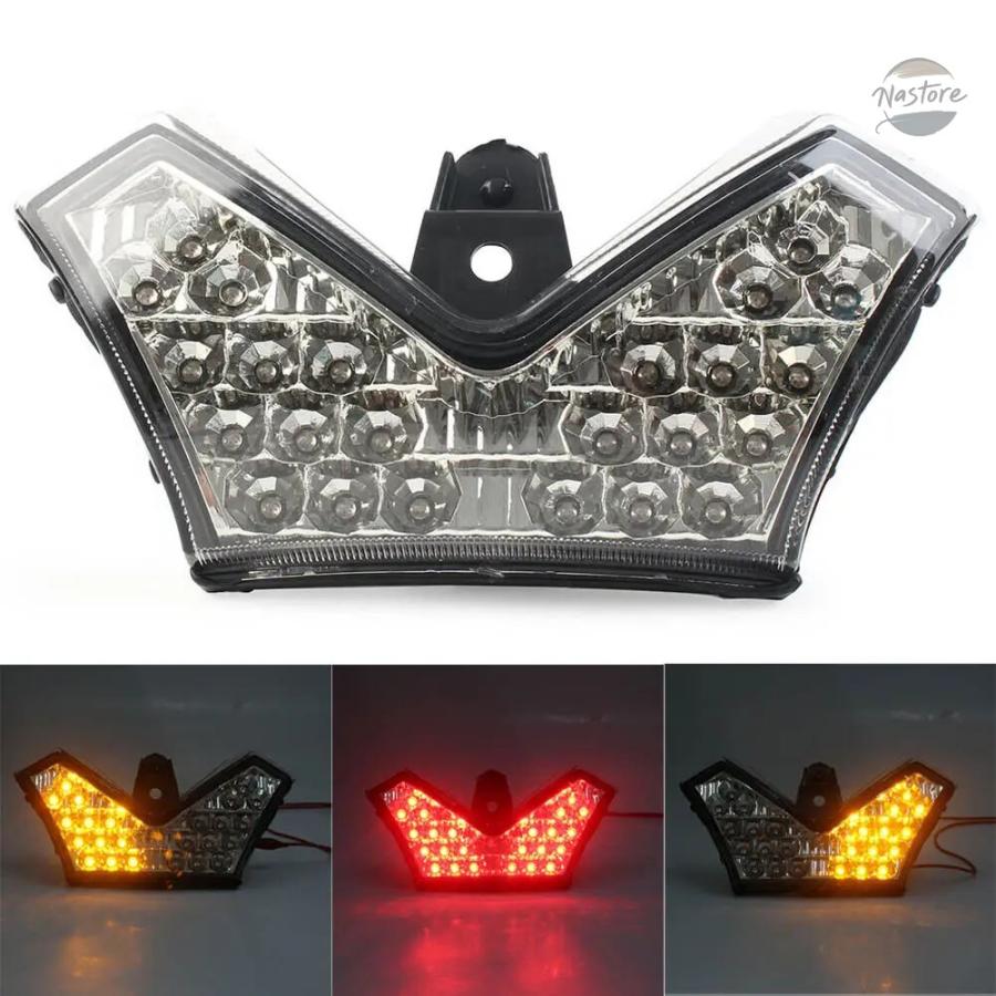 円形LEDテールライト 6個セット 並行輸入品 ZX14 カワサキ バイク テールライト ブレーキ ニンジャ R
